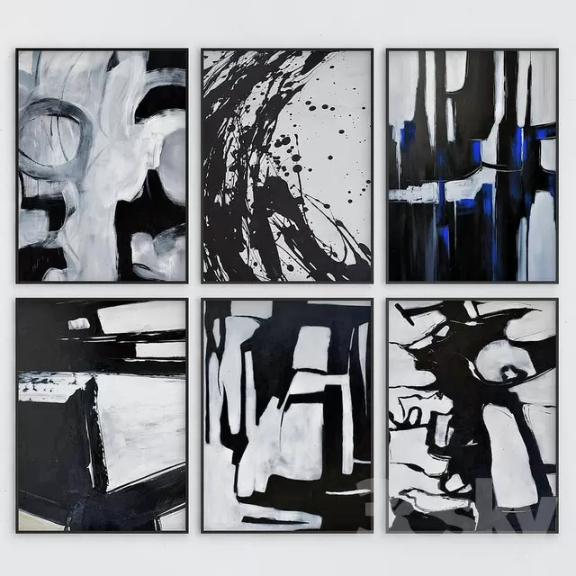 DECORATION – FRAME 3D MODELS – 040