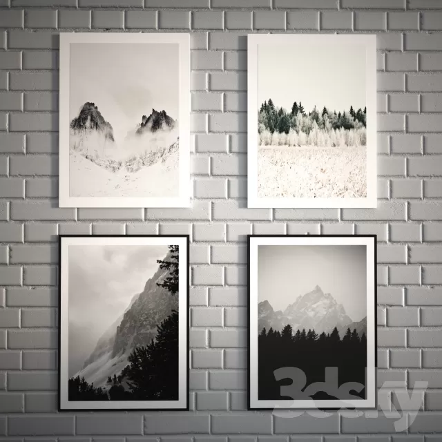 DECORATION – FRAME 3D MODELS – 083