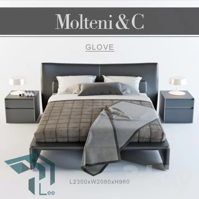 BED 3DSKYMODEL – 414