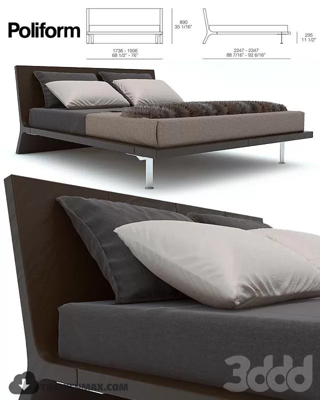 BED 3DSKYMODEL – 416