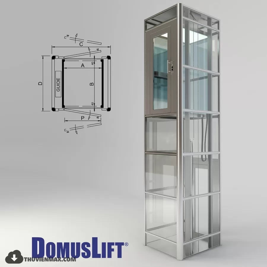 ELEVATOR – 3DSKY MODEL – 001