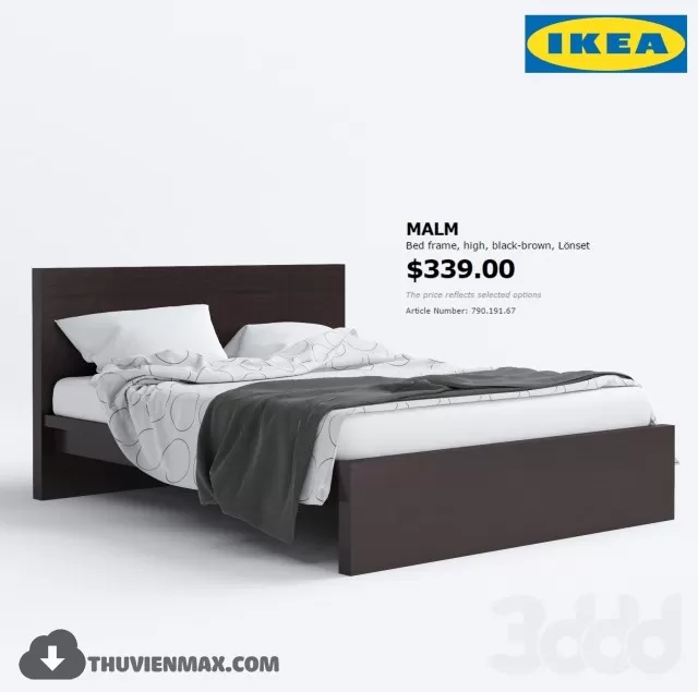 BED 3DSKYMODEL – 424