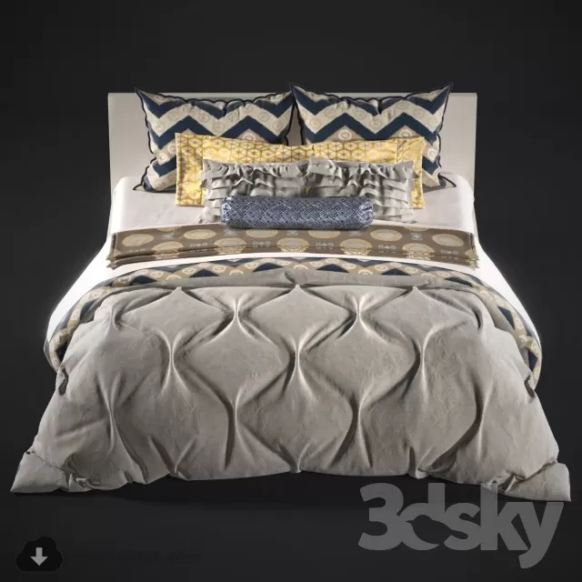BED 3DSKYMODEL – 458