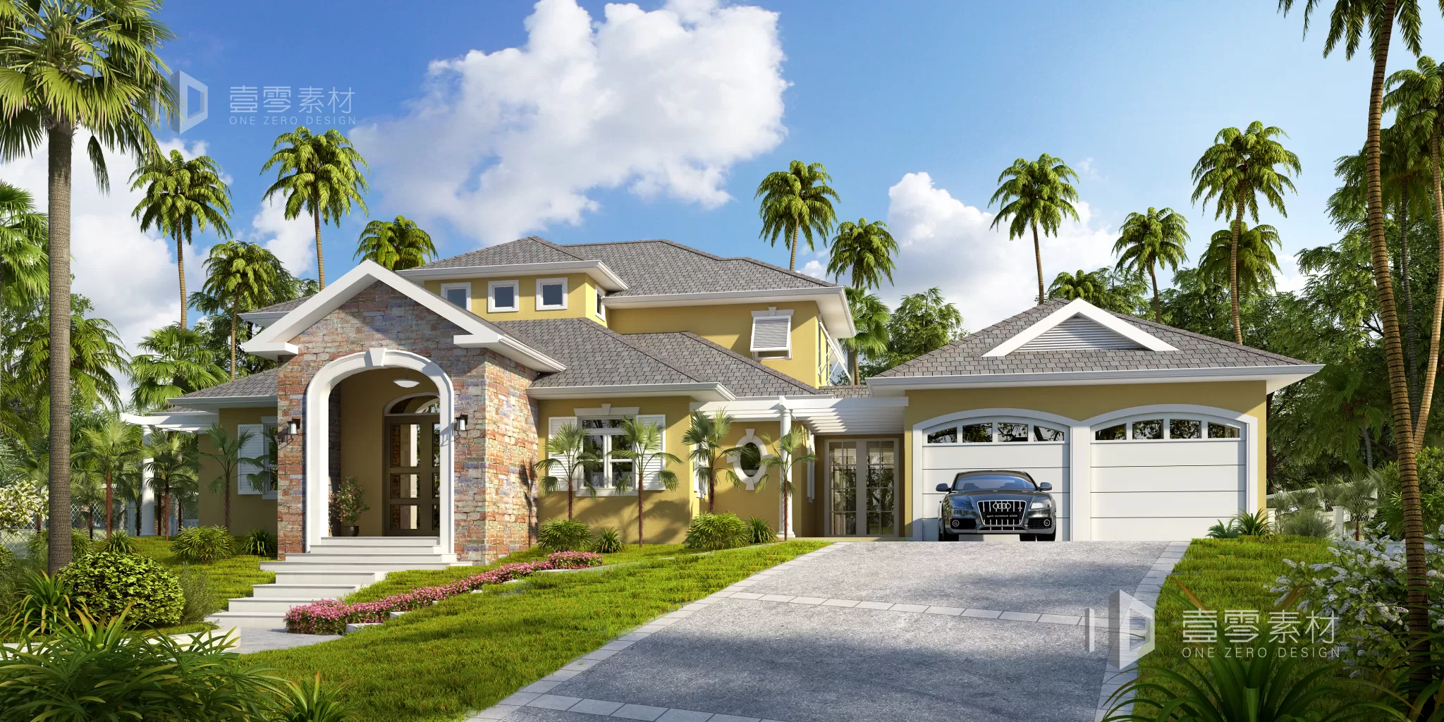 ARCHITECTURE – EXTERIOR 3D MODELS – 032 ARCHITECTURE – EXTERIOR 3D MODELS – 032