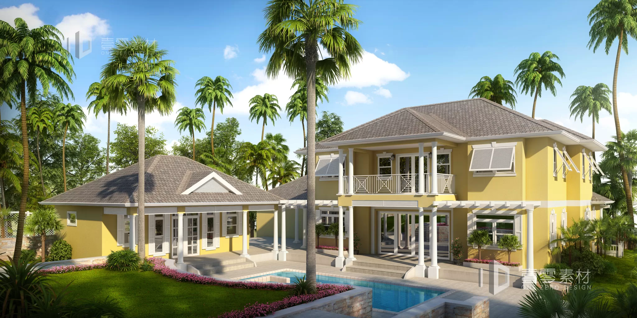 ARCHITECTURE – EXTERIOR 3D MODELS – 033 ARCHITECTURE – EXTERIOR 3D MODELS – 033