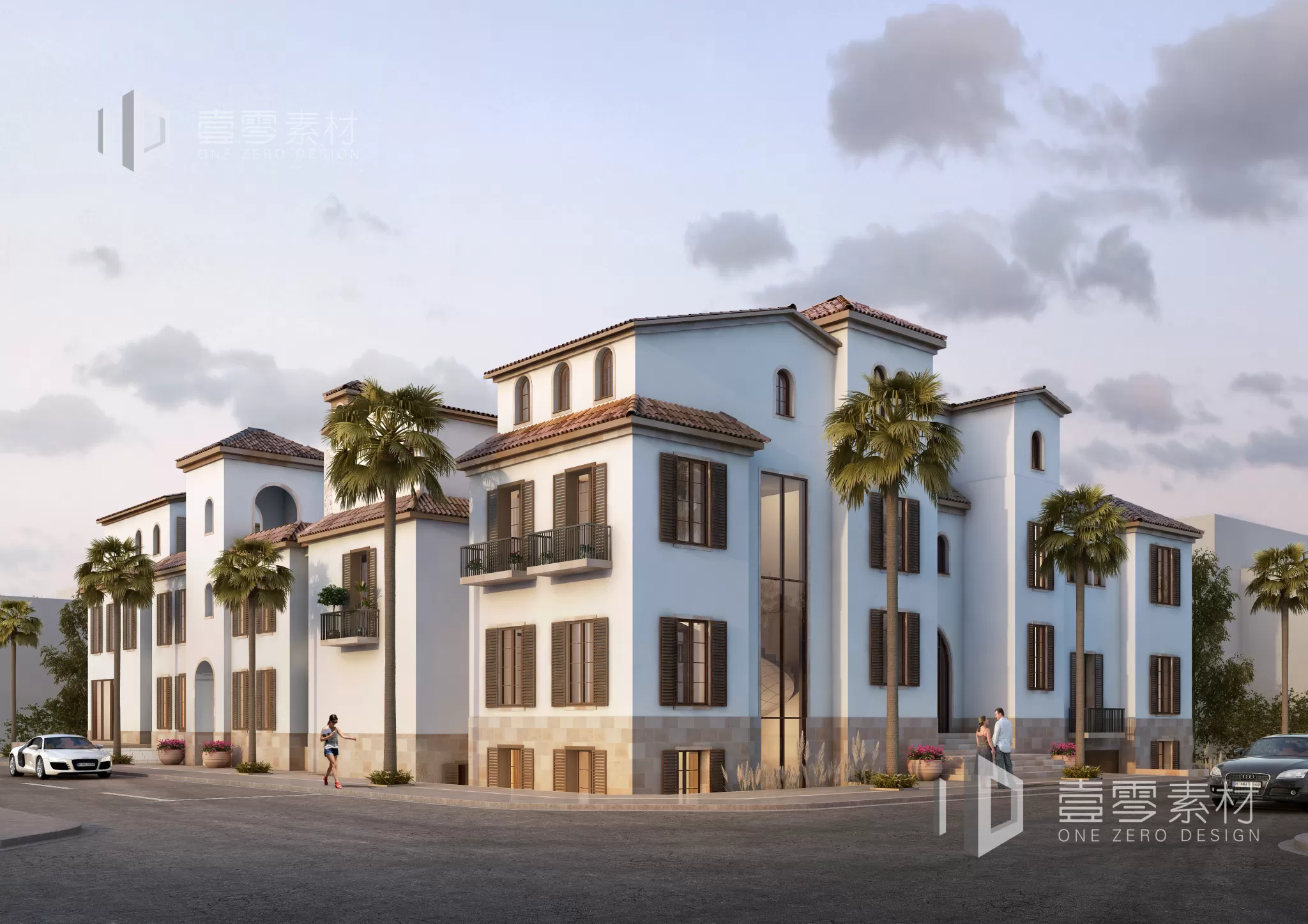 ARCHITECTURE – EXTERIOR 3D MODELS – 034 ARCHITECTURE – EXTERIOR 3D MODELS – 034