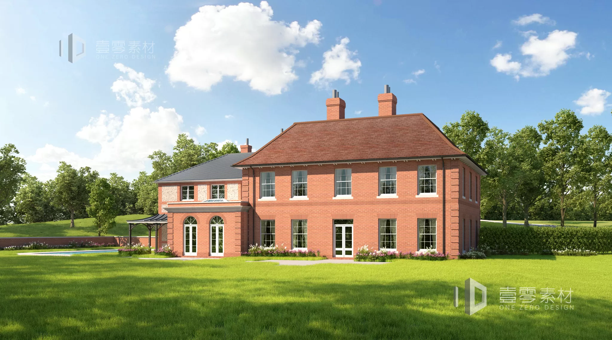 ARCHITECTURE – EXTERIOR 3D MODELS – 035 ARCHITECTURE – EXTERIOR 3D MODELS – 035