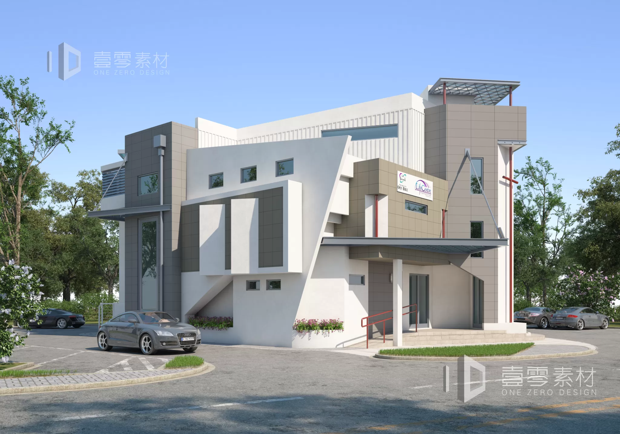 ARCHITECTURE – EXTERIOR 3D MODELS – 038 ARCHITECTURE – EXTERIOR 3D MODELS – 038