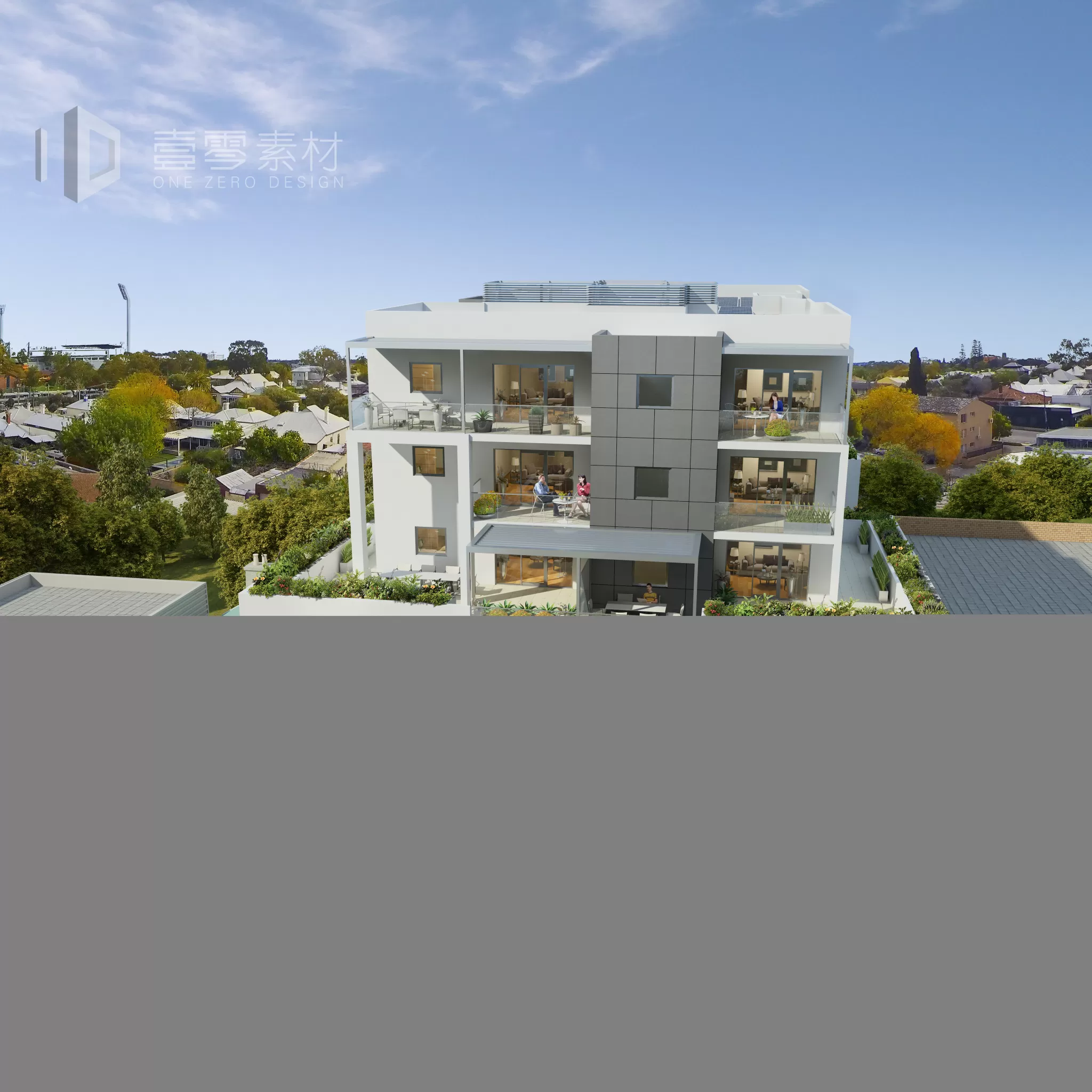 ARCHITECTURE – EXTERIOR 3D MODELS – 039 ARCHITECTURE – EXTERIOR 3D MODELS – 039