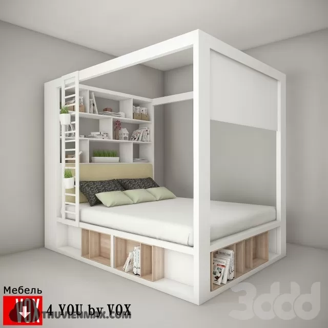 BED 3DSKYMODEL – 466