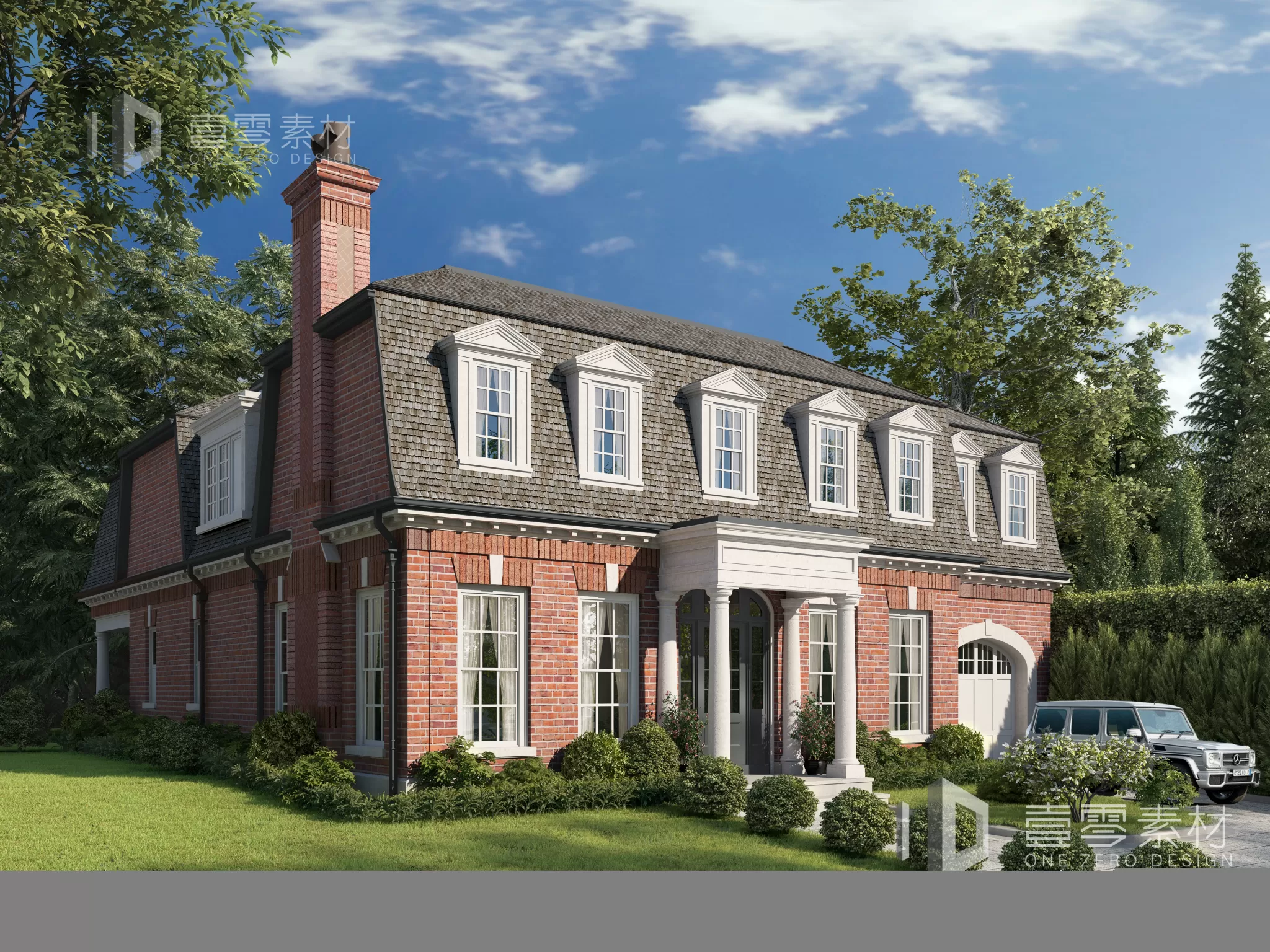 ARCHITECTURE – EXTERIOR 3D MODELS – 047 ARCHITECTURE – EXTERIOR 3D MODELS – 047