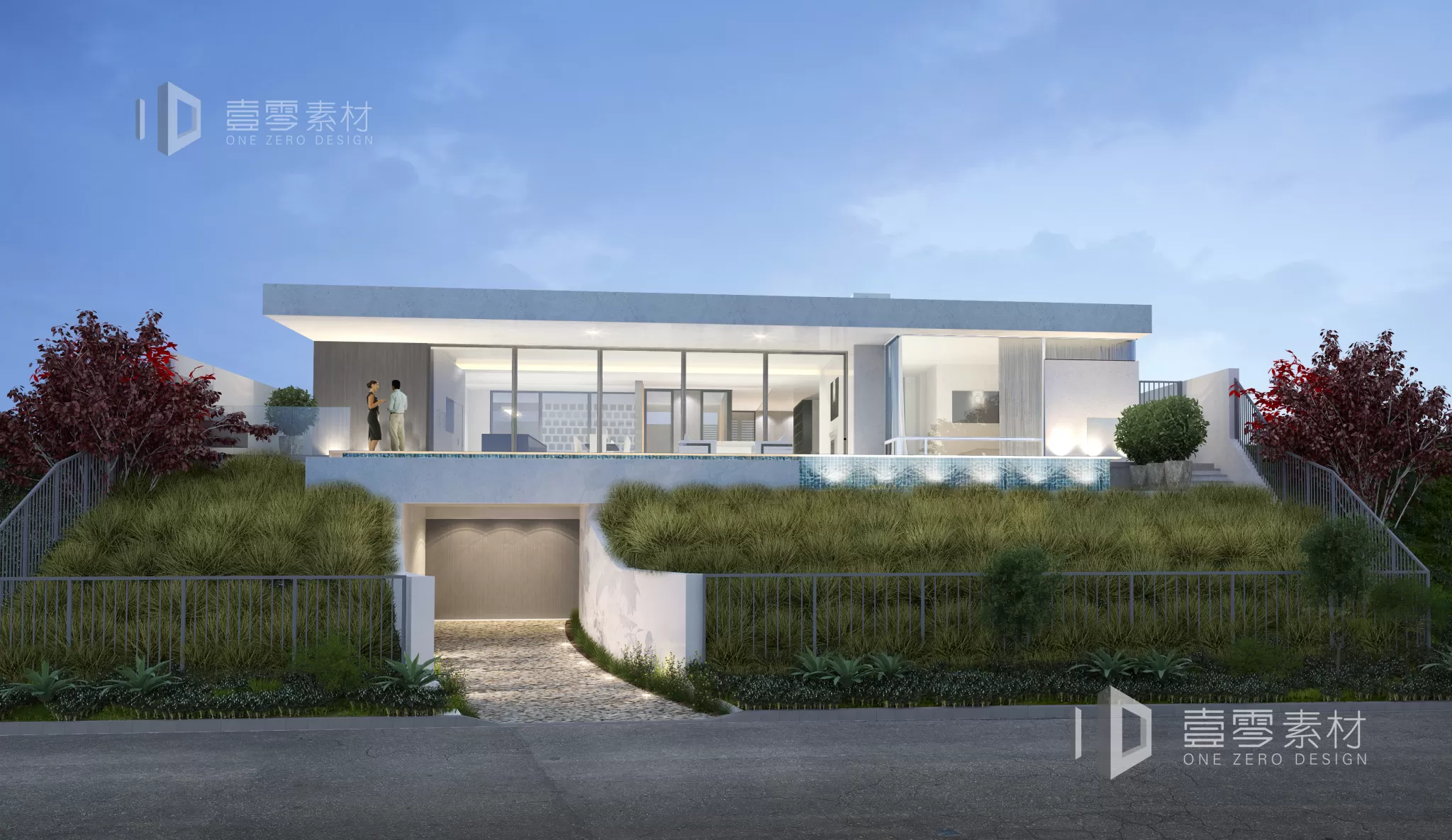 ARCHITECTURE – EXTERIOR 3D MODELS – 058 ARCHITECTURE – EXTERIOR 3D MODELS – 058