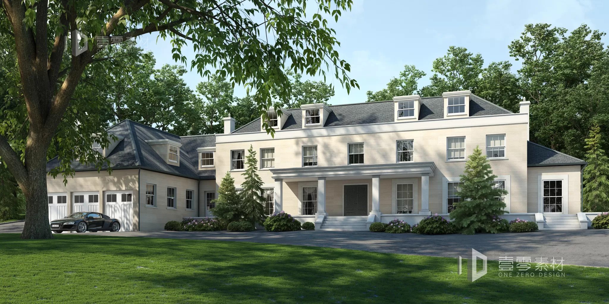 ARCHITECTURE – EXTERIOR 3D MODELS – 065 ARCHITECTURE – EXTERIOR 3D MODELS – 065