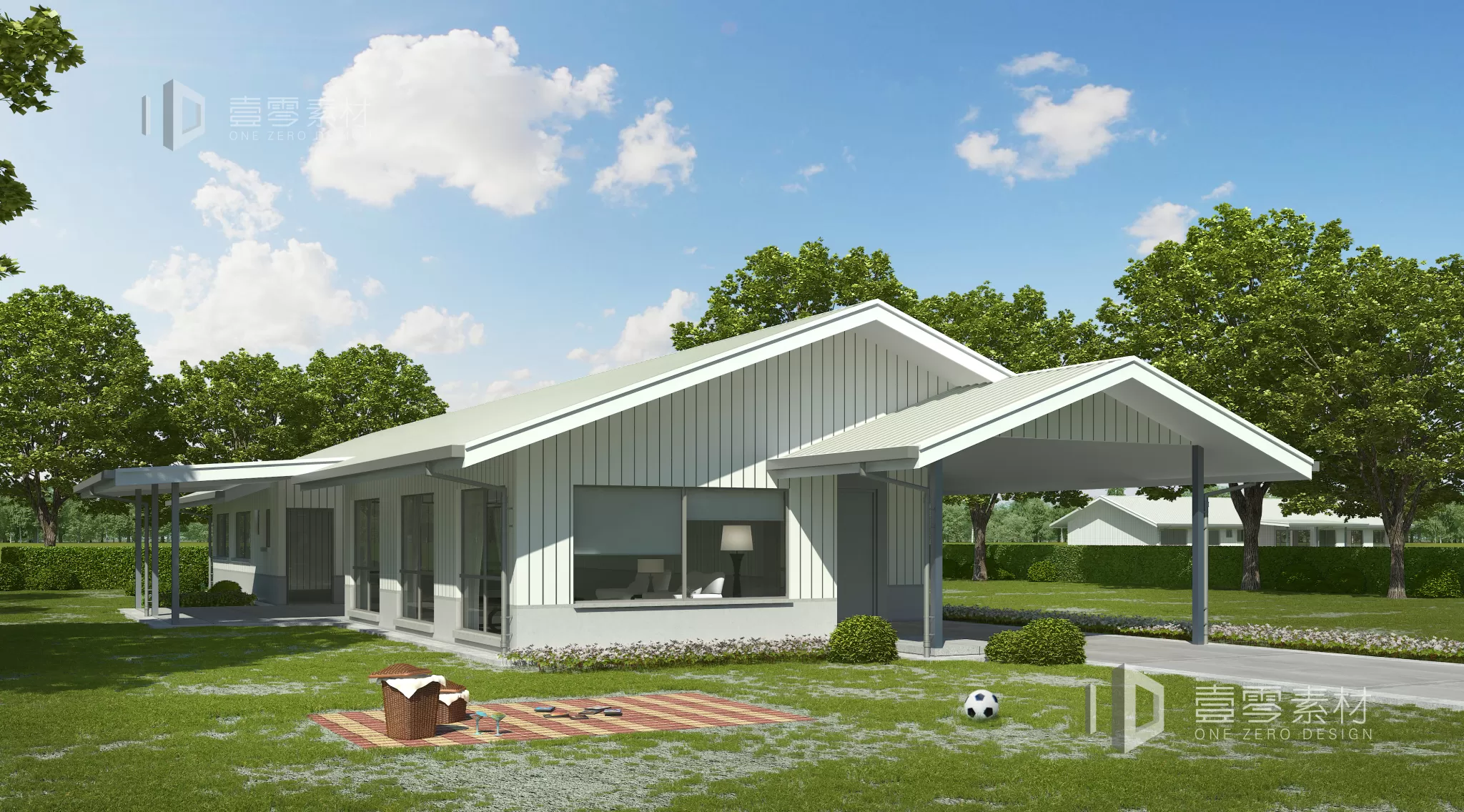 ARCHITECTURE – EXTERIOR 3D MODELS – 074 ARCHITECTURE – EXTERIOR 3D MODELS – 074