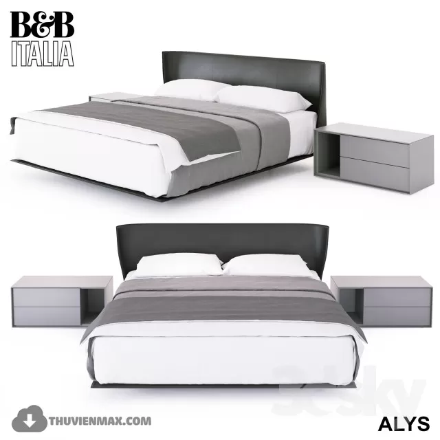 BED 3DSKYMODEL – 483