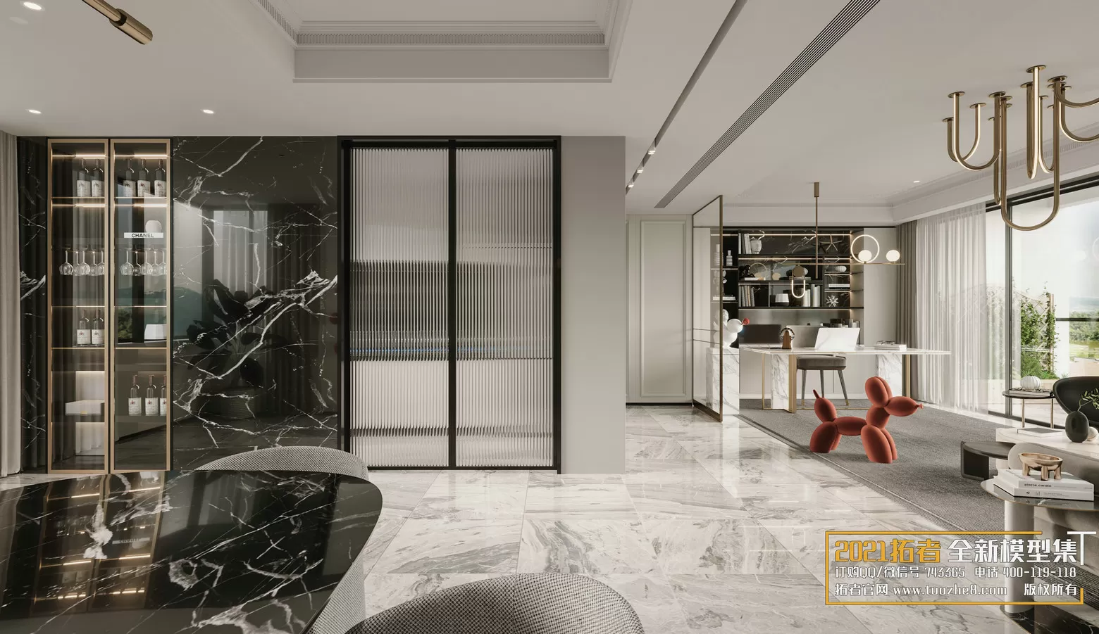 EXTENSION 2021 – 1. LIVING ROOM – 1.1. MODERN STYLES – 09 – CORONA