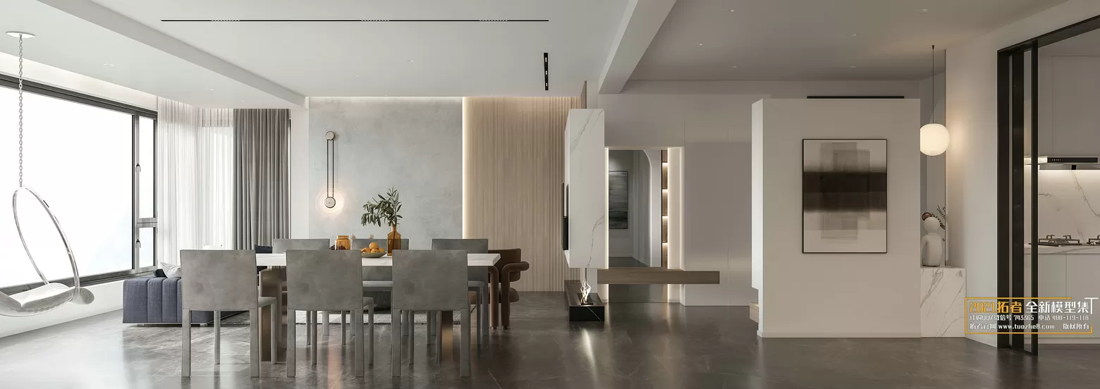 EXTENSION 2021 – 1. LIVING ROOM – 1.1. MODERN STYLES – 104 – CORONA