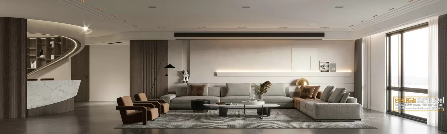 EXTENSION 2021 – 1. LIVING ROOM – 1.1. MODERN STYLES – 110 – CORONA