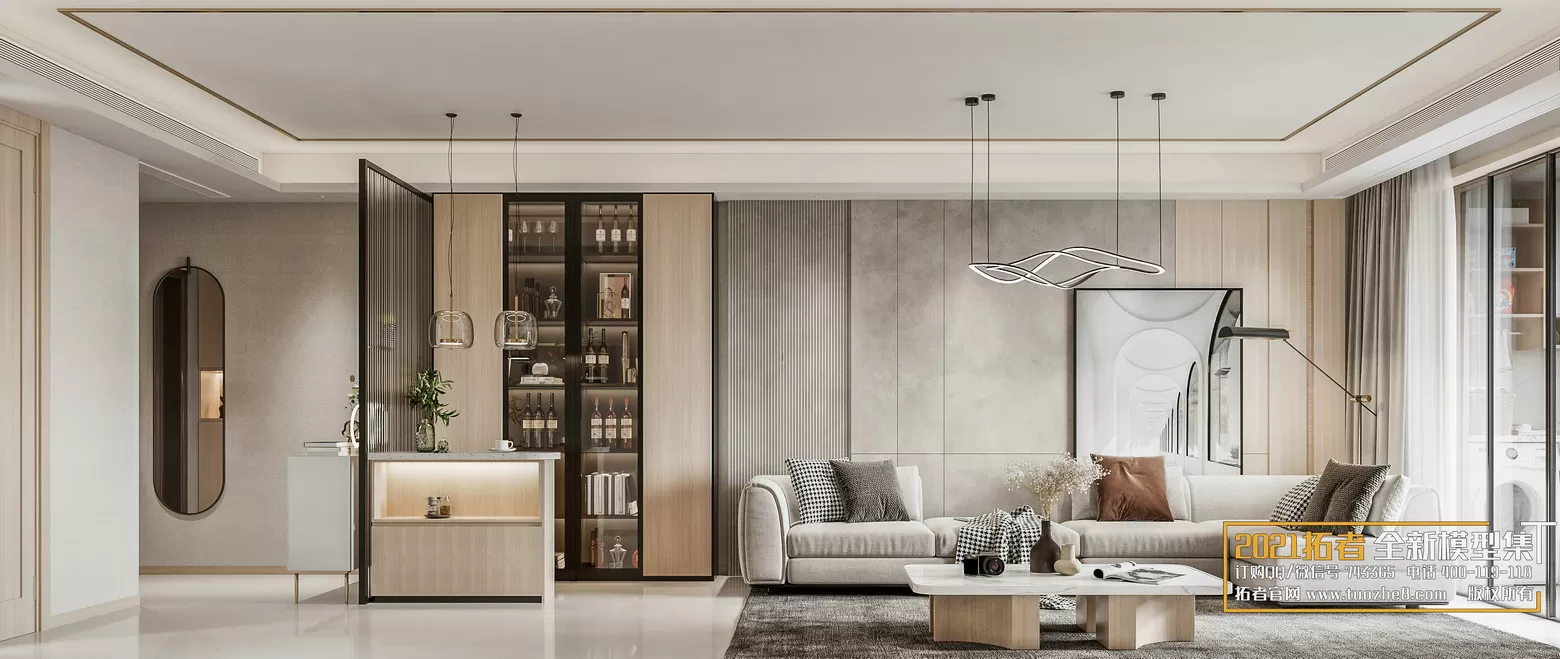 EXTENSION 2021 – 1. LIVING ROOM – 1.1. MODERN STYLES – 119 – CORONA