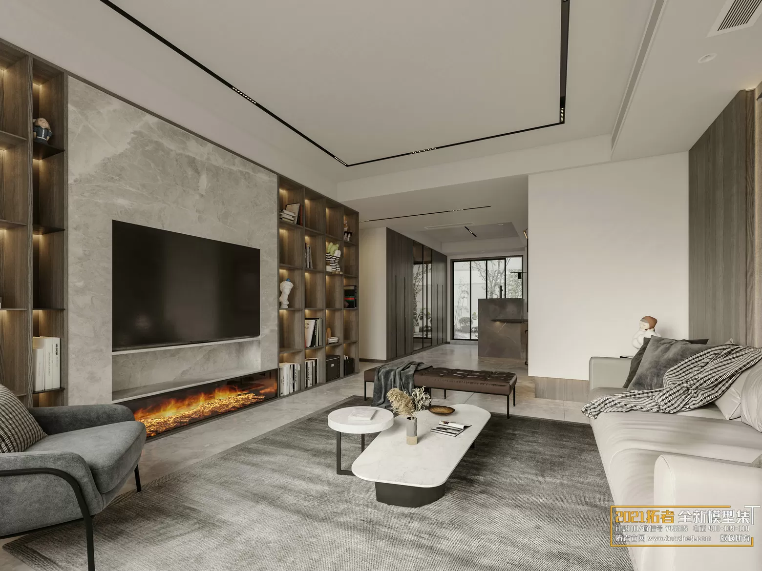 EXTENSION 2021 – 1. LIVING ROOM – 1.1. MODERN STYLES – 120 – CORONA