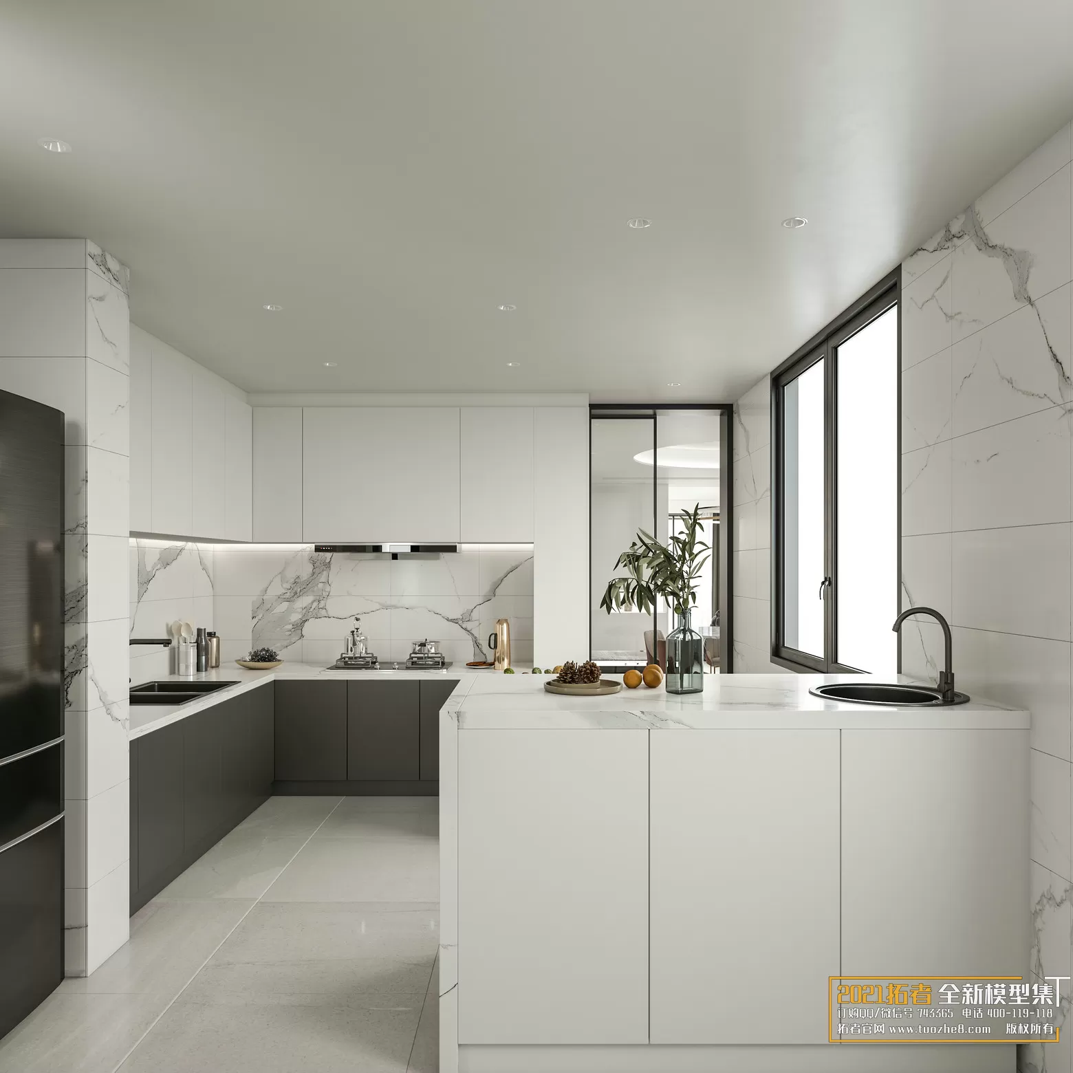 EXTENSION 2021 – 1. LIVING ROOM – 1.1. MODERN STYLES – 132 – CORONA