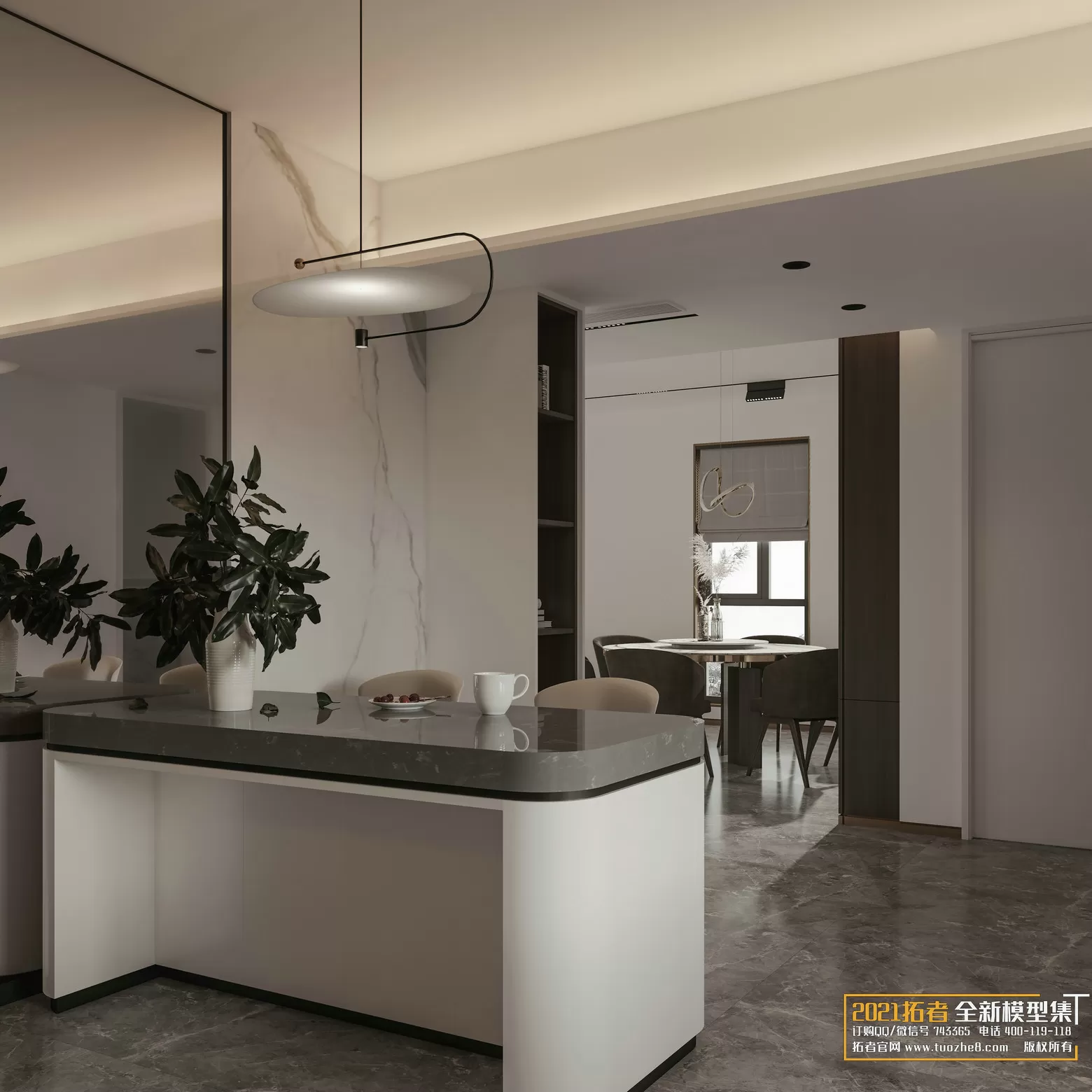 EXTENSION 2021 – 1. LIVING ROOM – 1.1. MODERN STYLES – 134 – CORONA