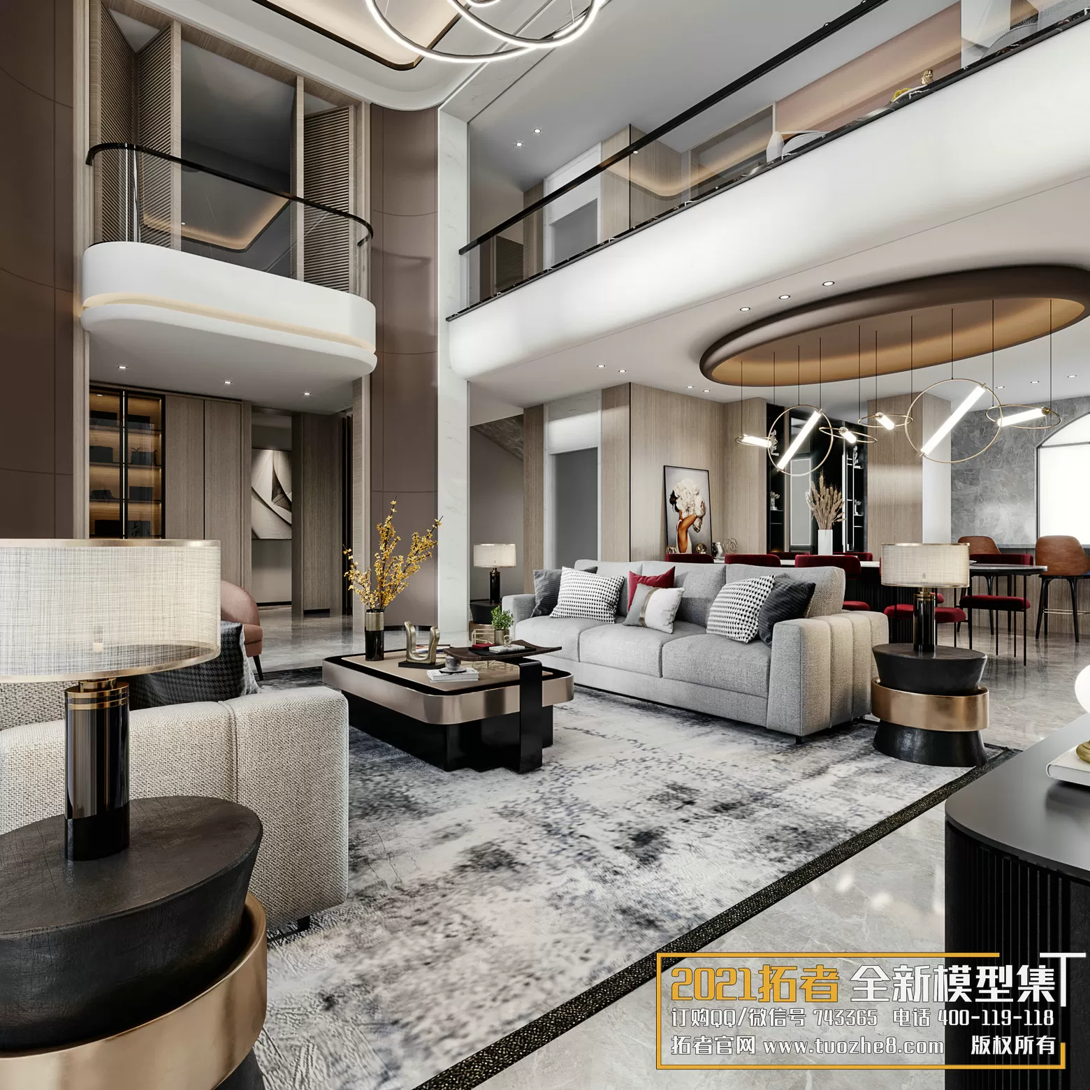 EXTENSION 2021 – 1. LIVING ROOM – 1.1. MODERN STYLES – 137 – CORONA