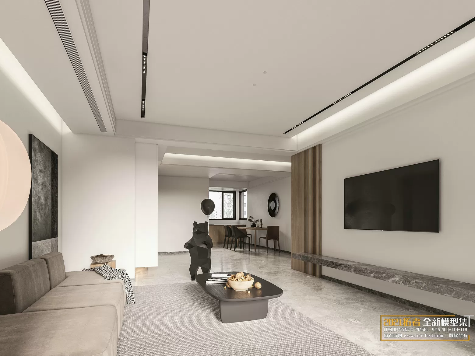 EXTENSION 2021 – 1. LIVING ROOM – 1.1. MODERN STYLES – 146 – CORONA