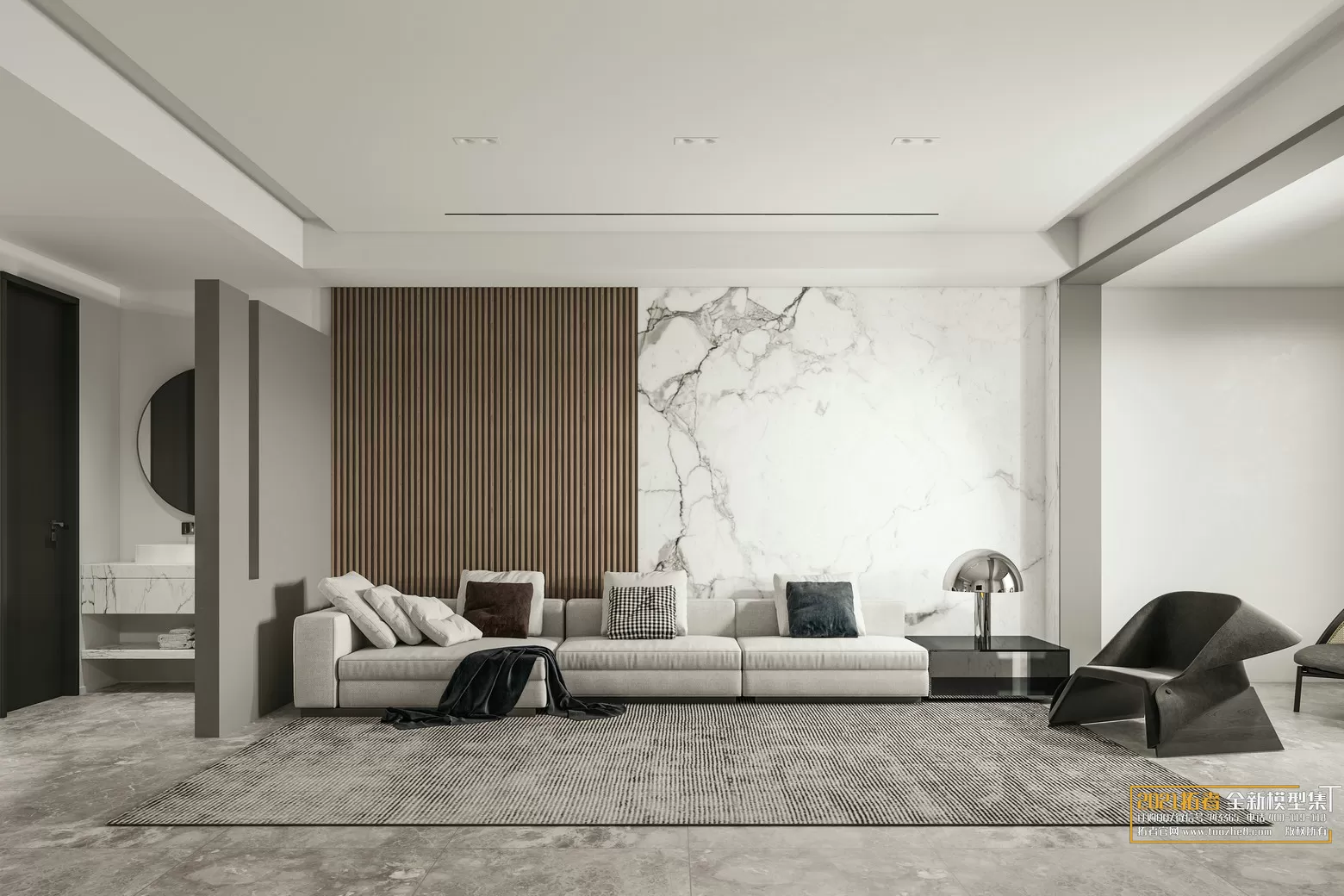 EXTENSION 2021 – 1. LIVING ROOM – 1.1. MODERN STYLES – 154 – CORONA