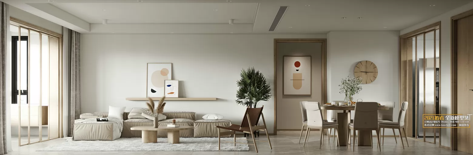 EXTENSION 2021 – 1. LIVING ROOM – 1.1. MODERN STYLES – 160 – CORONA