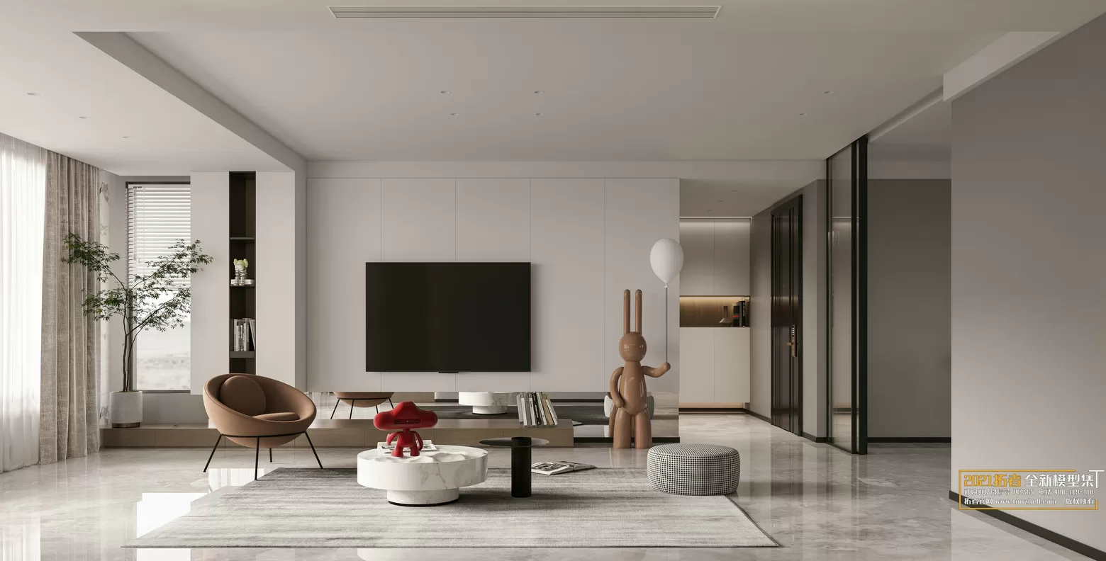 EXTENSION 2021 – 1. LIVING ROOM – 1.1. MODERN STYLES – 174 – CORONA