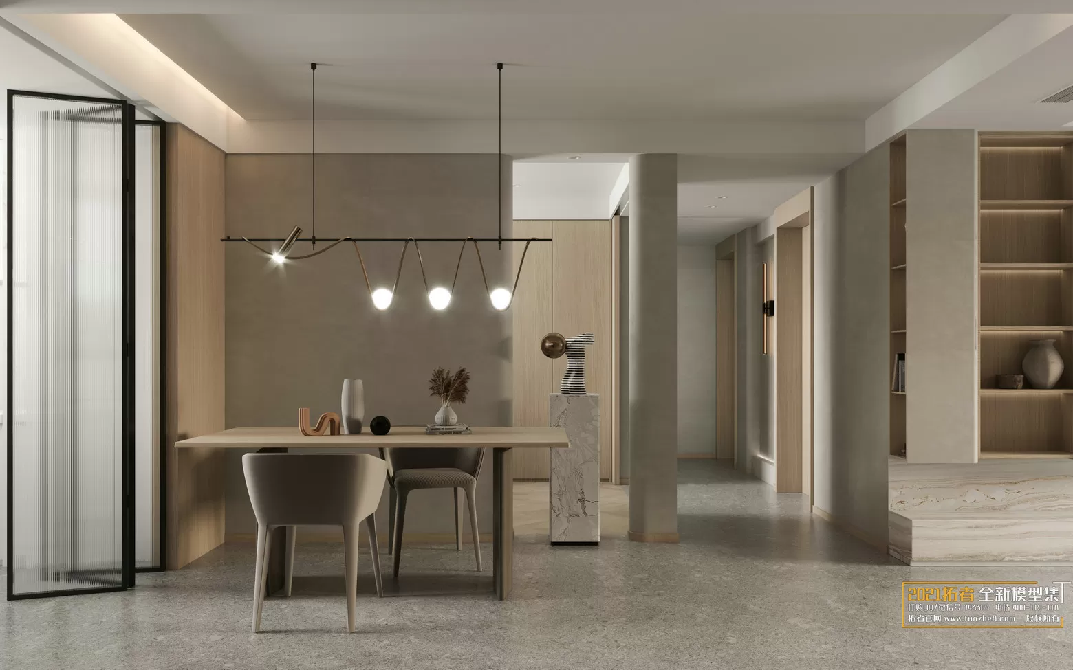 EXTENSION 2021 – 1. LIVING ROOM – 1.1. MODERN STYLES – 178 – CORONA