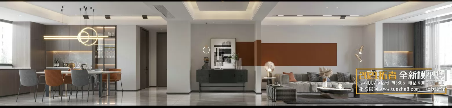 EXTENSION 2021 – 1. LIVING ROOM – 1.1. MODERN STYLES – 185 – CORONA