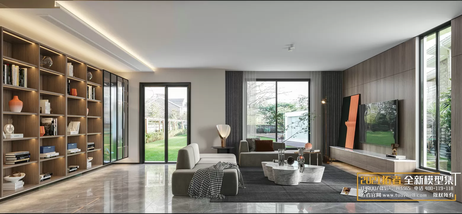 EXTENSION 2021 – 1. LIVING ROOM – 1.1. MODERN STYLES – 194 – CORONA