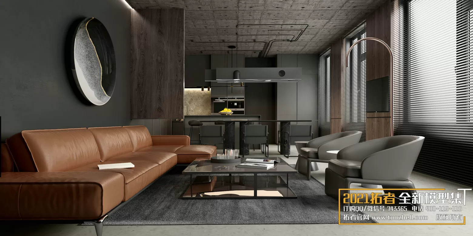 EXTENSION 2021 – 1. LIVING ROOM – 1.1. MODERN STYLES – 212vr – VRAY