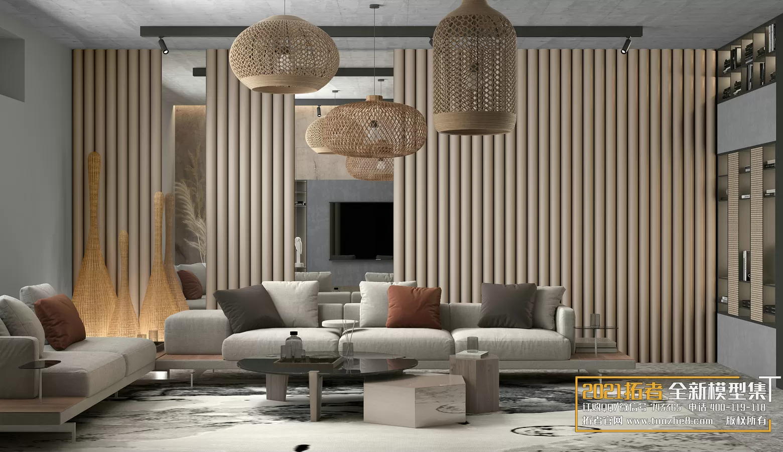 EXTENSION 2021 – 1. LIVING ROOM – 1.1. MODERN STYLES – 219vr – VRAY EXTENSION 2021 – 1. LIVING ROOM – 1.1. MODERN STYLES – 219vr – VRAY