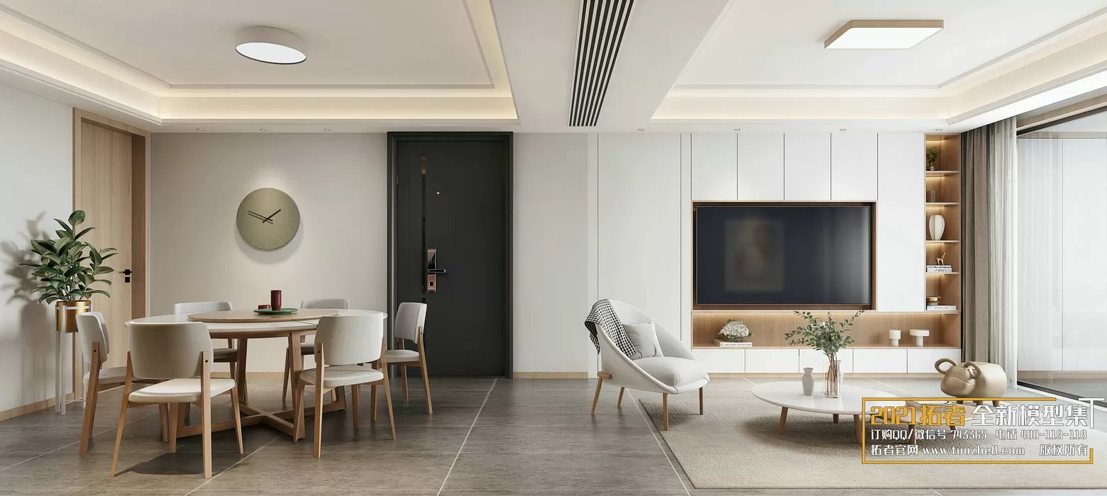 EXTENSION 2021 – 1. LIVING ROOM – 1.1. MODERN STYLES – 258vr – VRAY EXTENSION 2021 – 1. LIVING ROOM – 1.1. MODERN STYLES – 258vr – VRAY