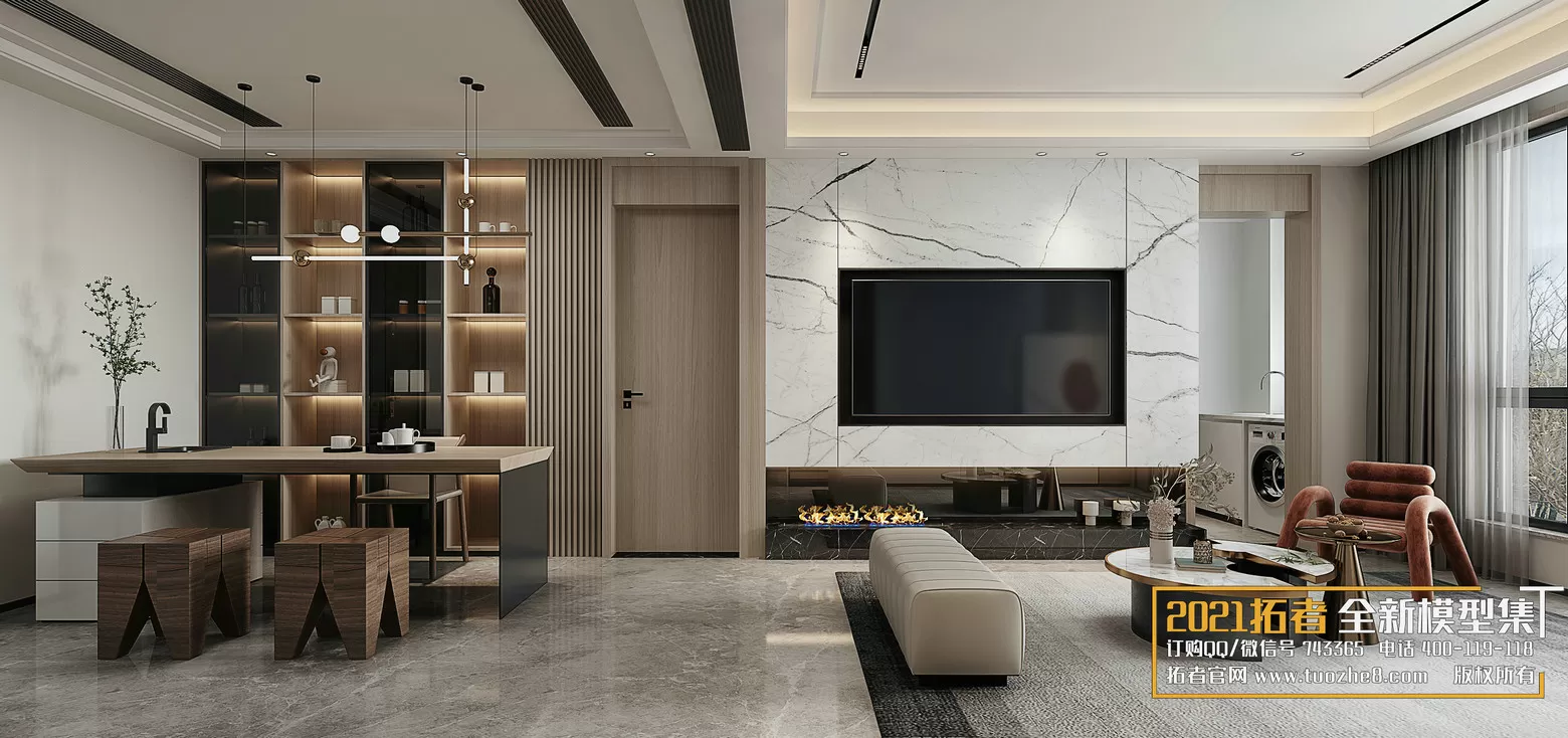 EXTENSION 2021 – 1. LIVING ROOM – 1.1. MODERN STYLES – 259vr – VRAY EXTENSION 2021 – 1. LIVING ROOM – 1.1. MODERN STYLES – 259vr – VRAY