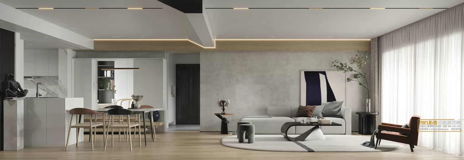 EXTENSION 2021 – 1. LIVING ROOM – 1.1. MODERN STYLES – 40 – CORONA