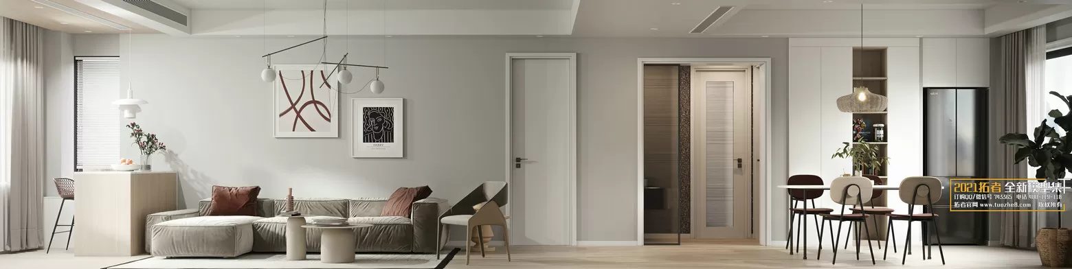 EXTENSION 2021 – 1. LIVING ROOM – 1.1. MODERN STYLES – 49 – CORONA