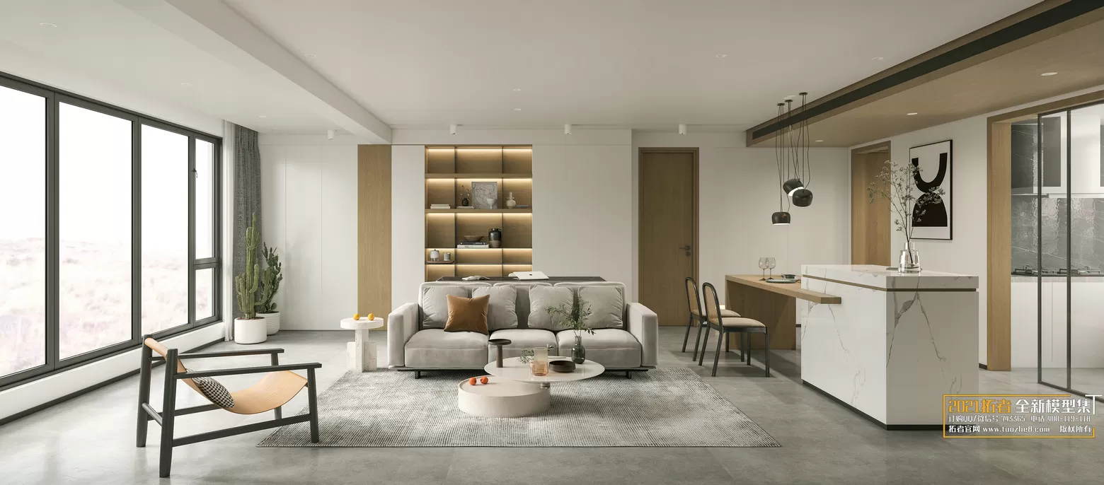 EXTENSION 2021 – 1. LIVING ROOM – 1.1. MODERN STYLES – 57 – CORONA