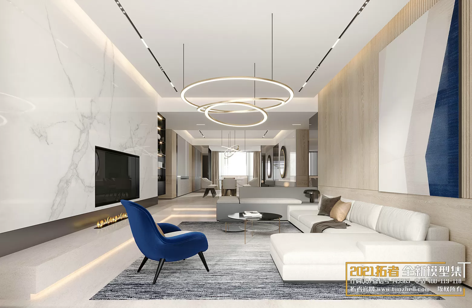 EXTENSION 2021 – 1. LIVING ROOM – 1.1. MODERN STYLES – 77 – CORONA