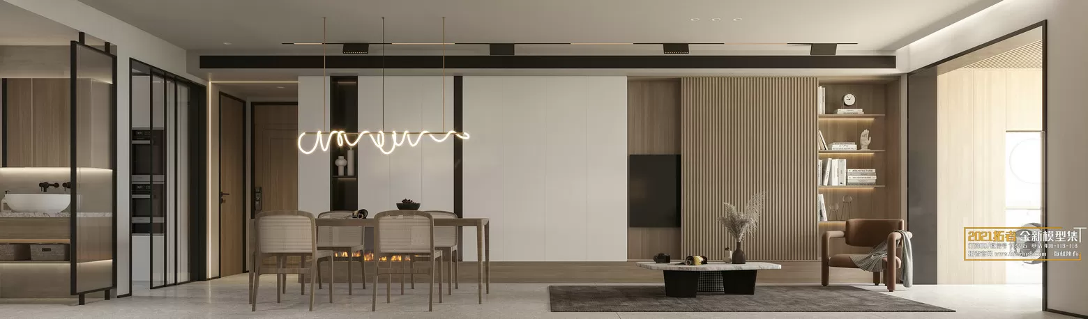 EXTENSION 2021 – 1. LIVING ROOM – 1.1. MODERN STYLES – 86 – CORONA