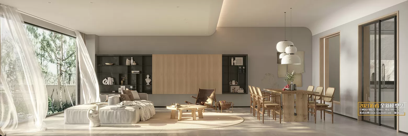 EXTENSION 2021 – 1. LIVING ROOM – 1.1. MODERN STYLES – 91 – CORONA