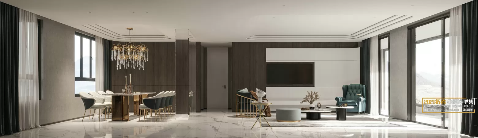 EXTENSION 2021 – 1. LIVING ROOM – 1.1. MODERN STYLES – 94 – CORONA