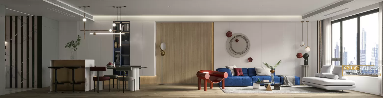 EXTENSION 2021 – 1. LIVING ROOM – 1.1. MODERN STYLES – 96 – CORONA