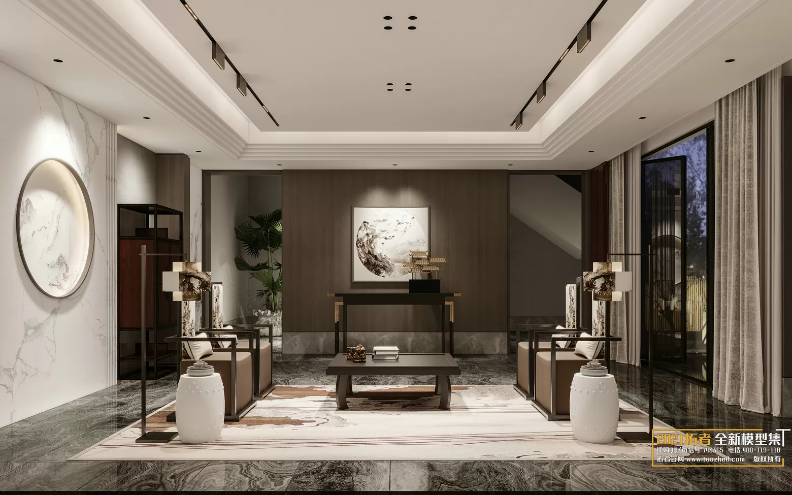 EXTENSION 2021 – 1. LIVING ROOM – 1.2. CHINESE STYLES – 03 – CORONA EXTENSION 2021 – 1. LIVING ROOM – 1.2. CHINESE STYLES – 03 – CORONA