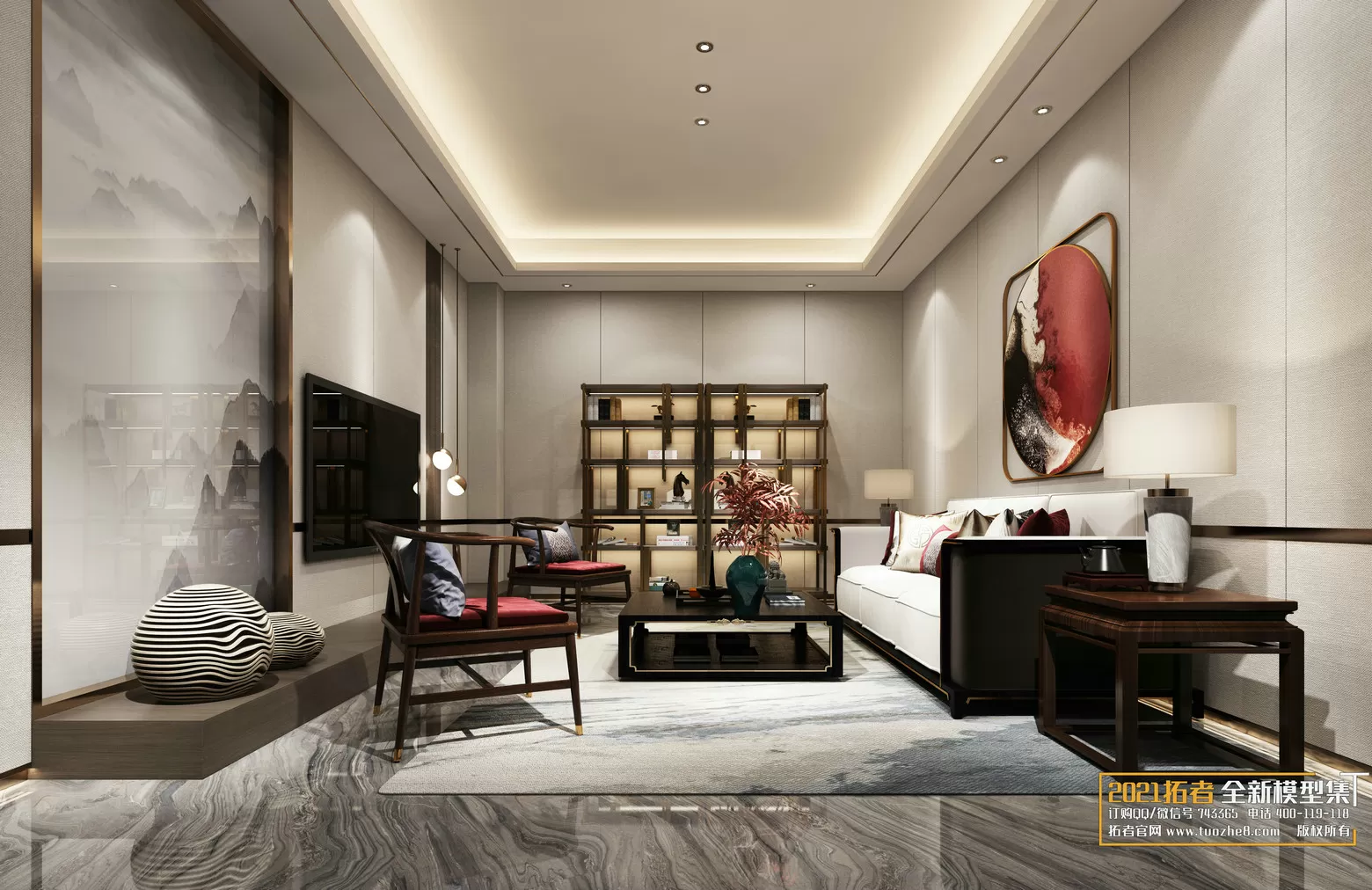 EXTENSION 2021 – 1. LIVING ROOM – 1.2. CHINESE STYLES – 29vr – VRAY EXTENSION 2021 – 1. LIVING ROOM – 1.2. CHINESE STYLES – 29vr – VRAY