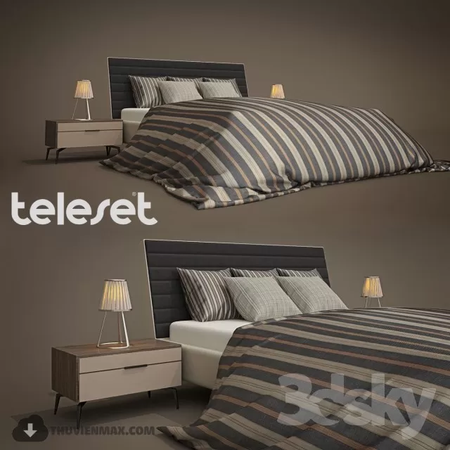 BED 3DSKYMODEL – 523