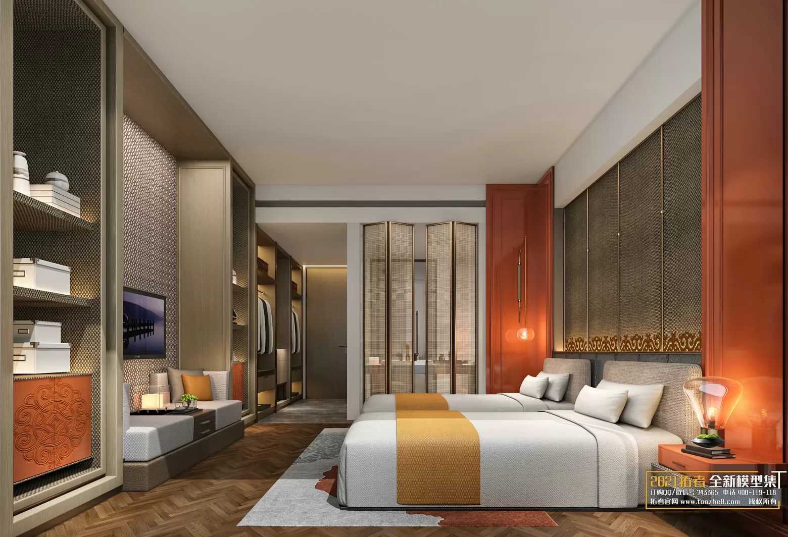 EXTENSION 2021 – 13. HOTEL ROOM – 10vr – VRAY